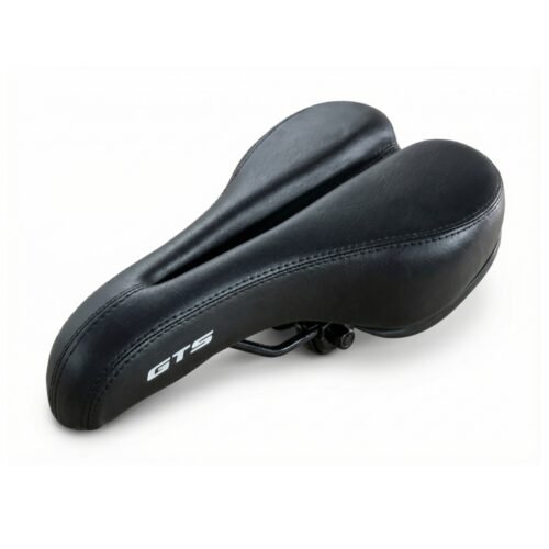 Banco de Bike Selim Vazado GTS Macio Comfort com Carrinho