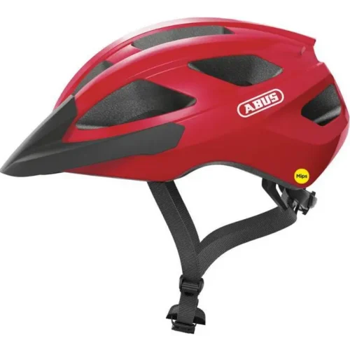 Capacete Abus Macator MIPS Vermelho Brilhante G